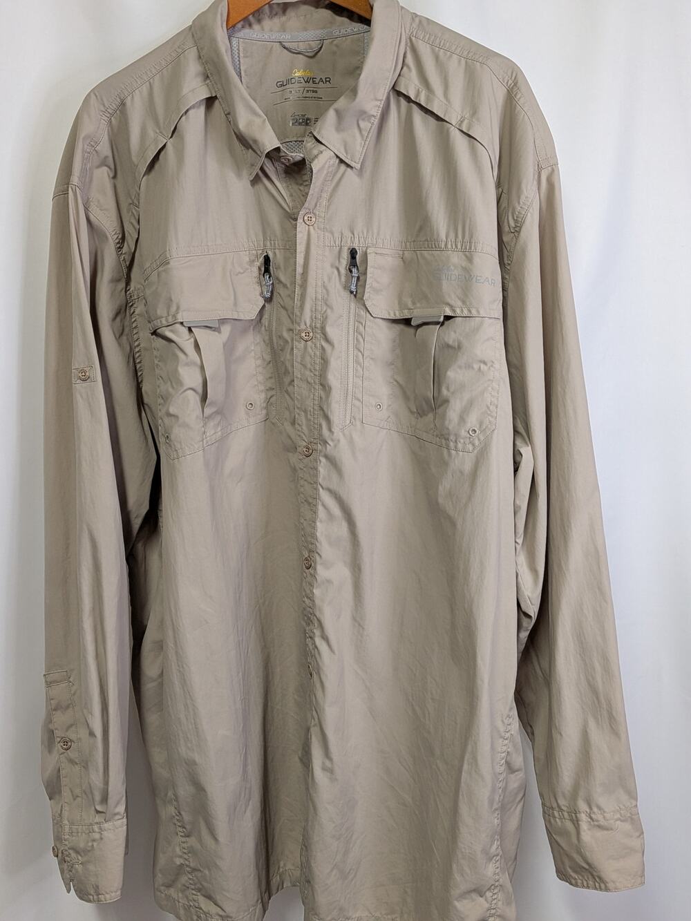 Cabela's Men's Guidewear Long Sleeve, 3XLT Fishing Shirt